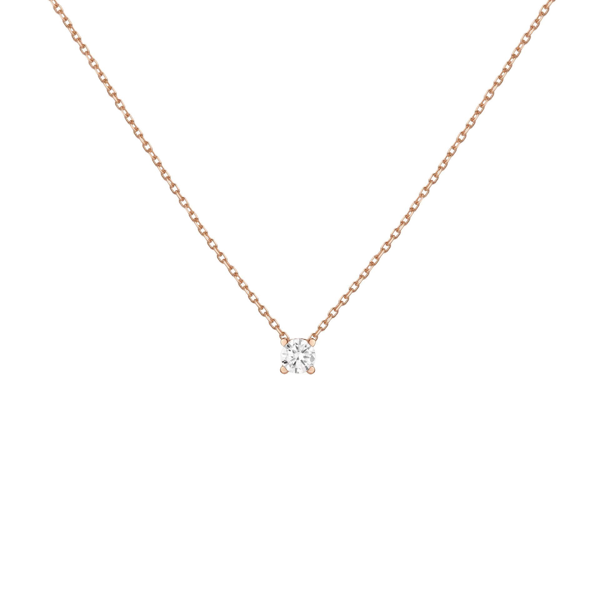Lab Grown Diamond Solitaire Necklace