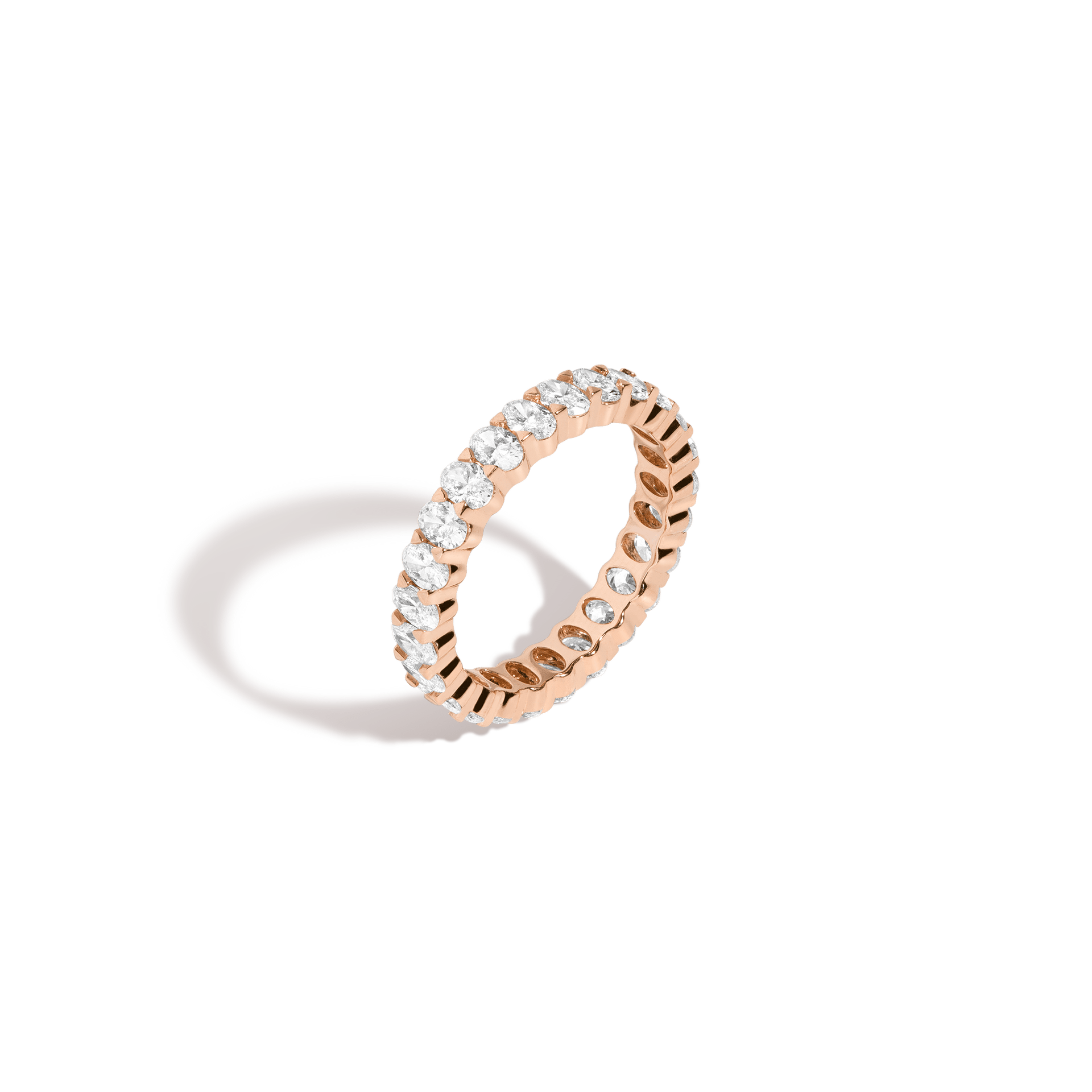 Oval Lab Grown Diamond Eternity Ring