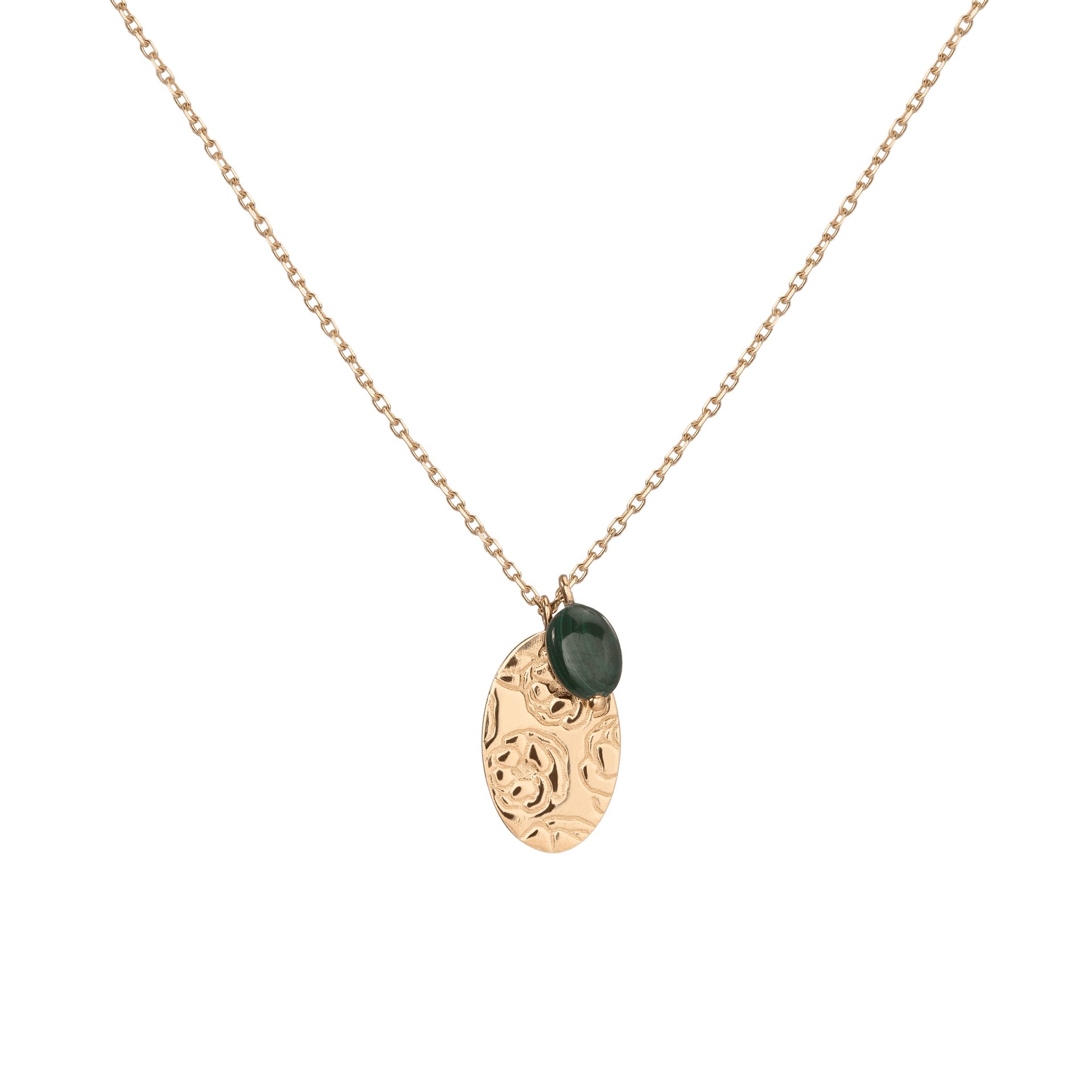 AURATE X MACENNA: Rose Garden Pendant Necklace