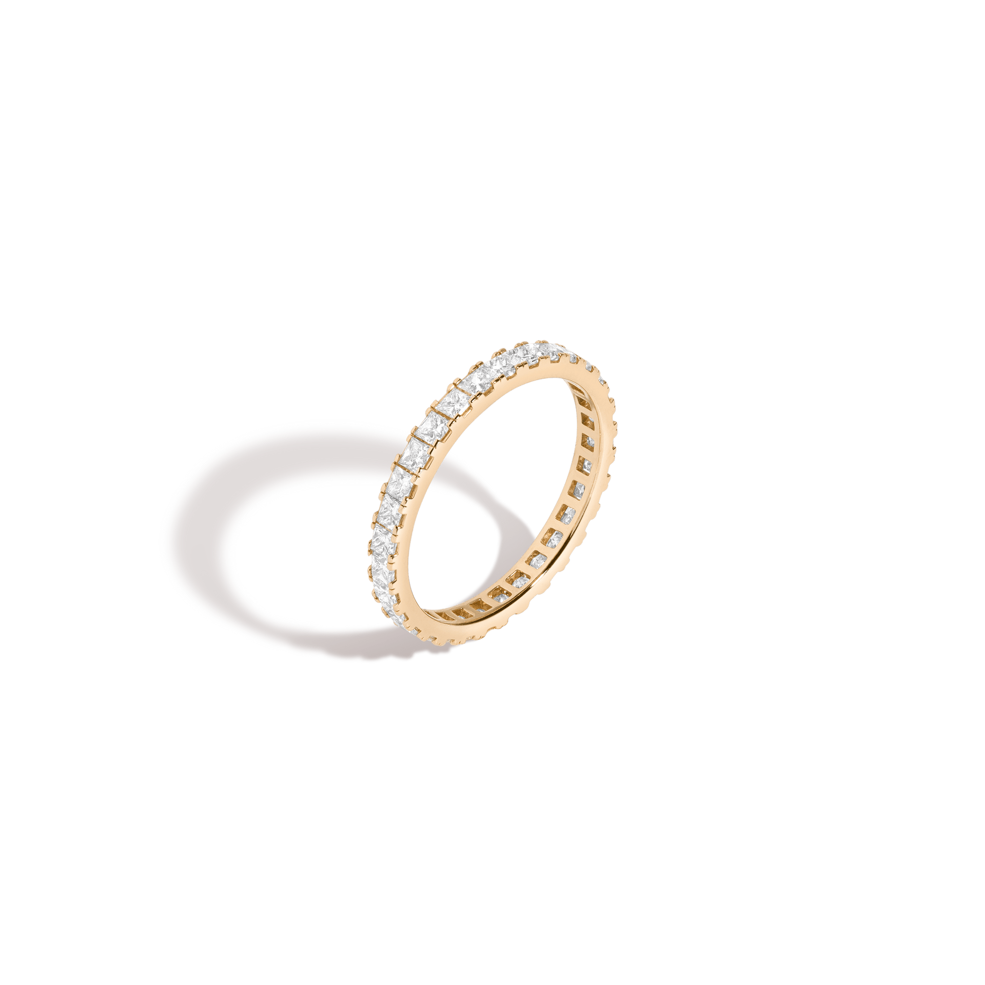 Princess Cut Lab Grown Diamond Eternity Ring