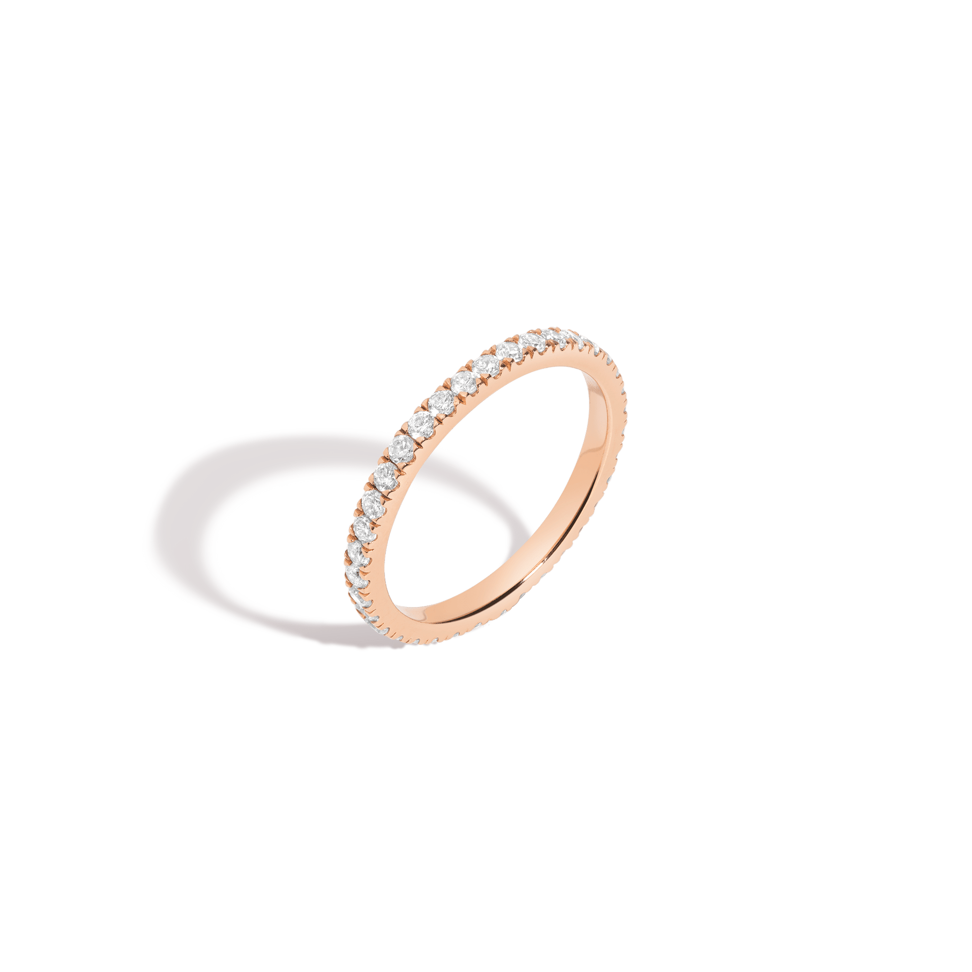 Pavé Lab Grown Diamond Eternity Ring