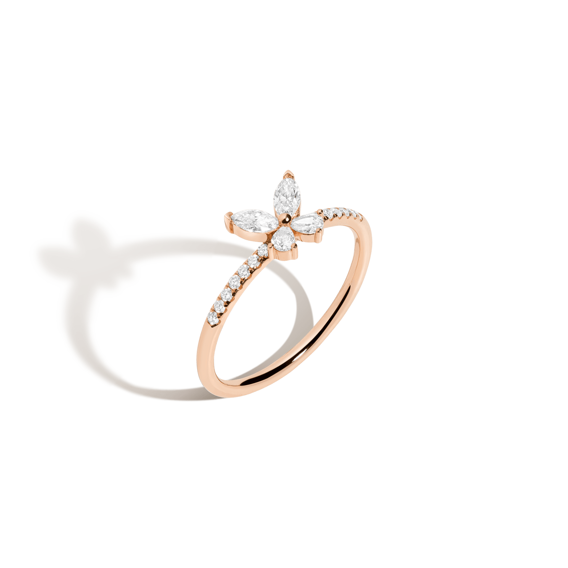 Lab Grown Diamond Butterfly Ring