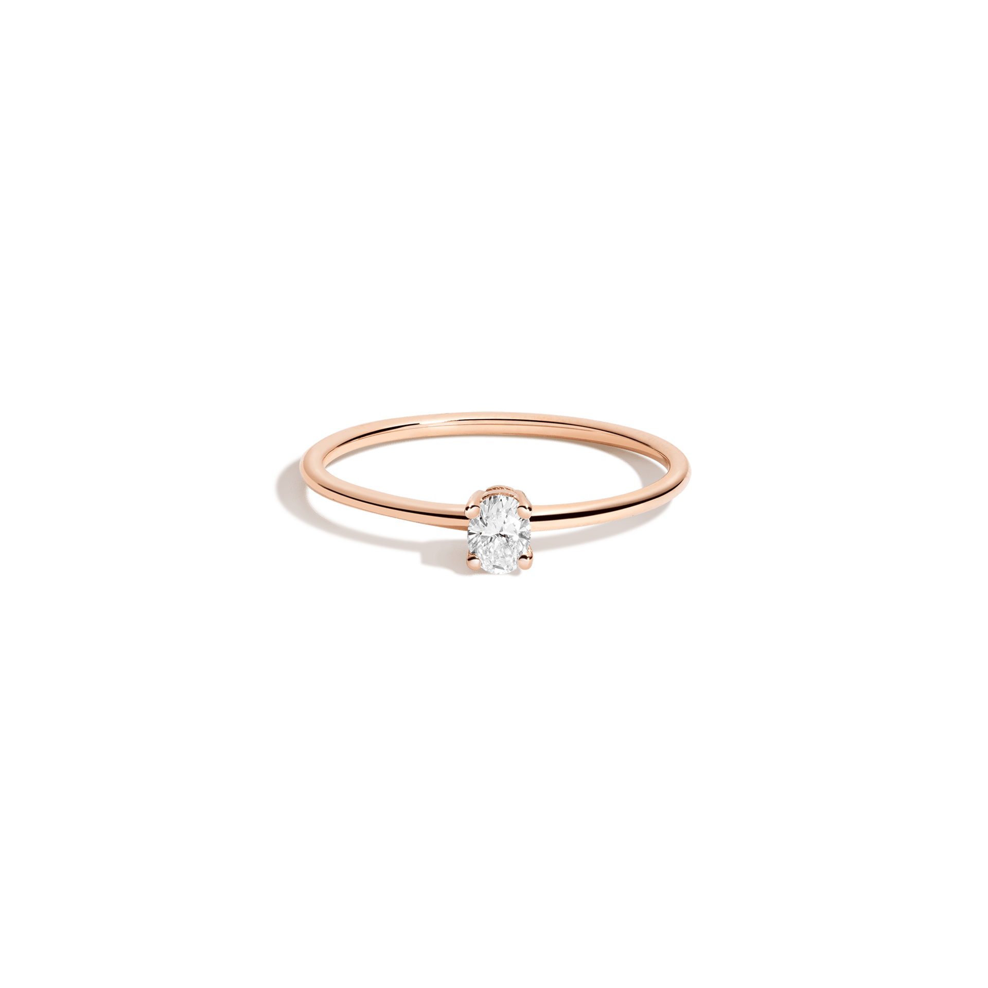 Oval Lab Grown Diamond Ring