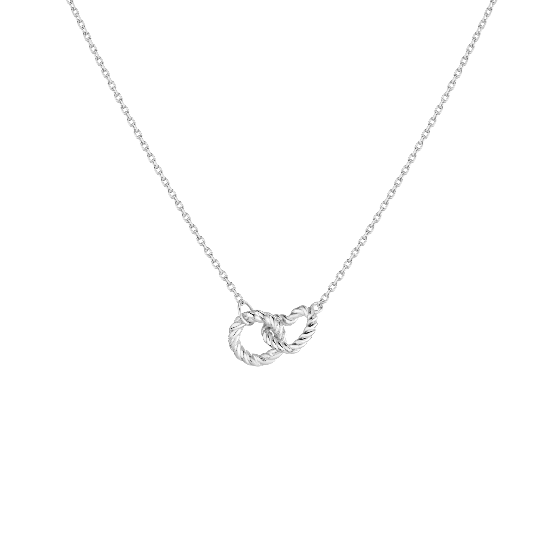 Heart Twist Connection Necklace