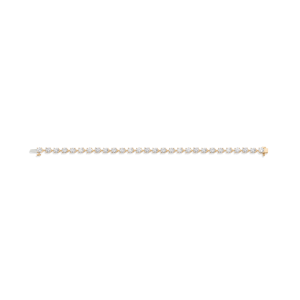 8ct Lab Grown Diamond Tennis Link Bracelet