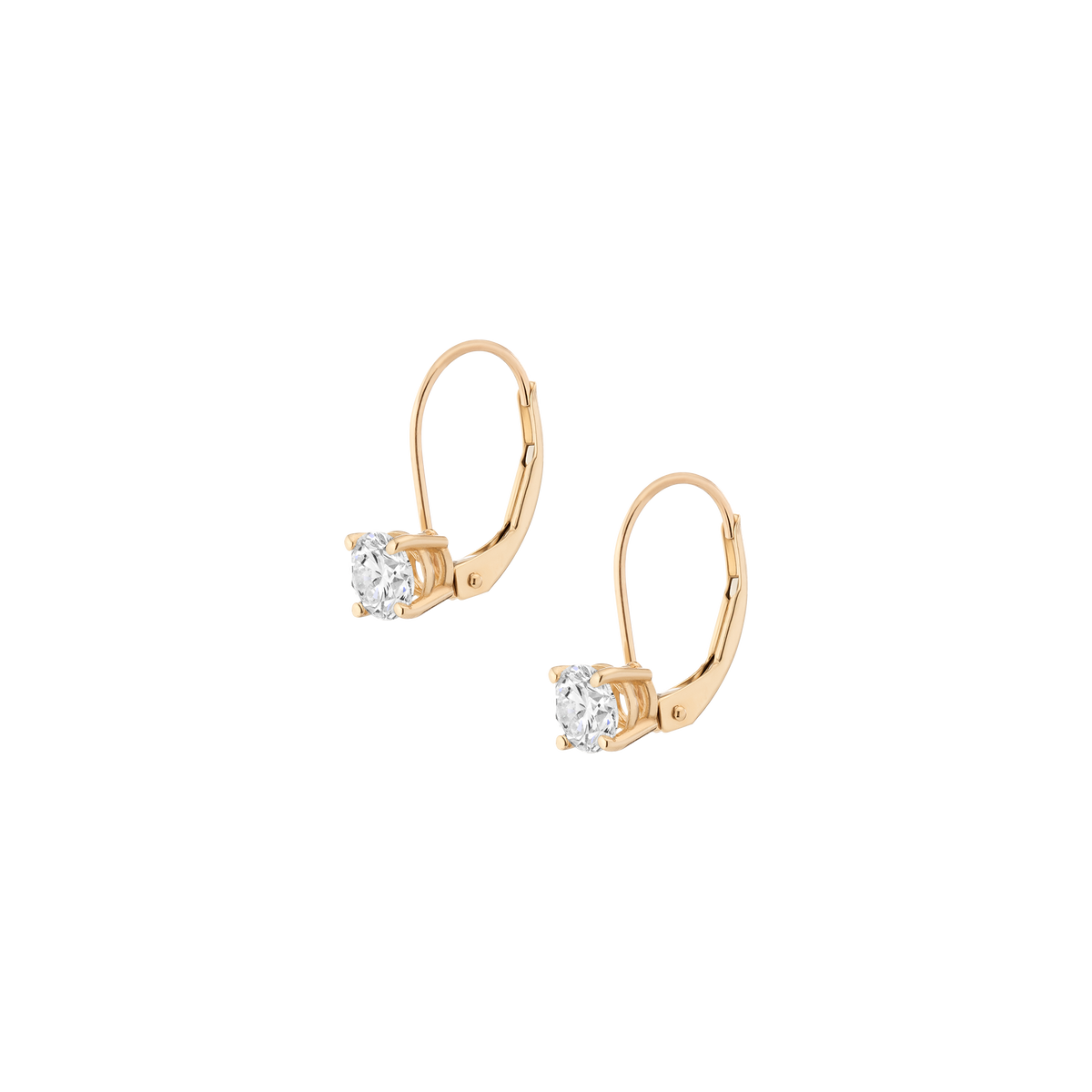 Classic Lab Grown Diamond Drop Earrings