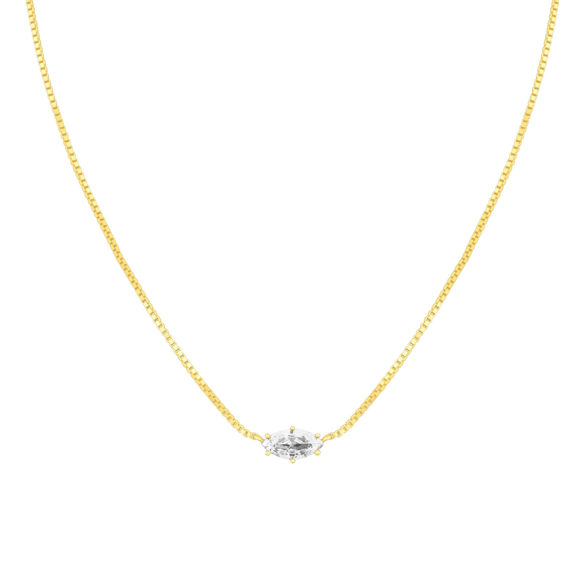 Averie Pendant Necklace Gold