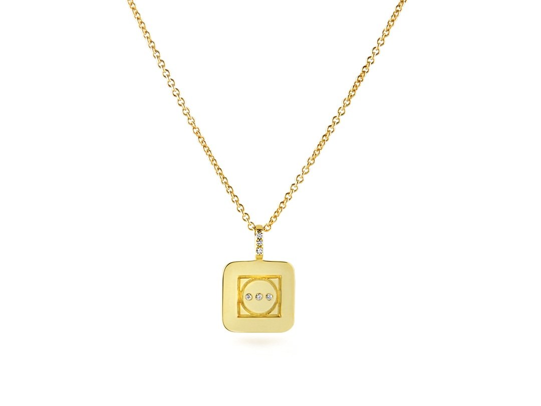 Adventurous Gold and Diamond necklace