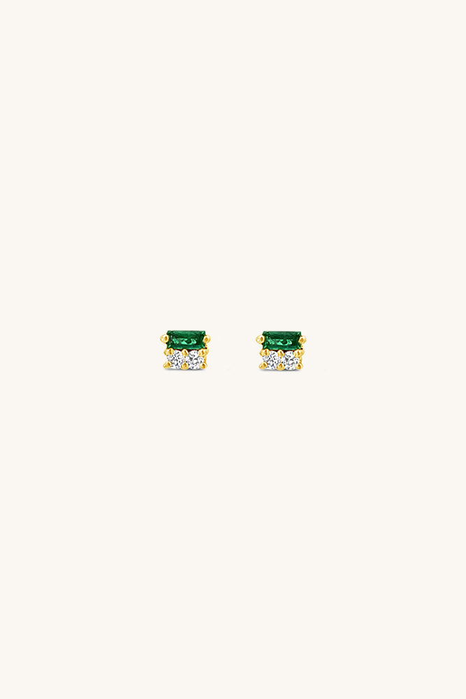 After Hours Earrings - Emerald