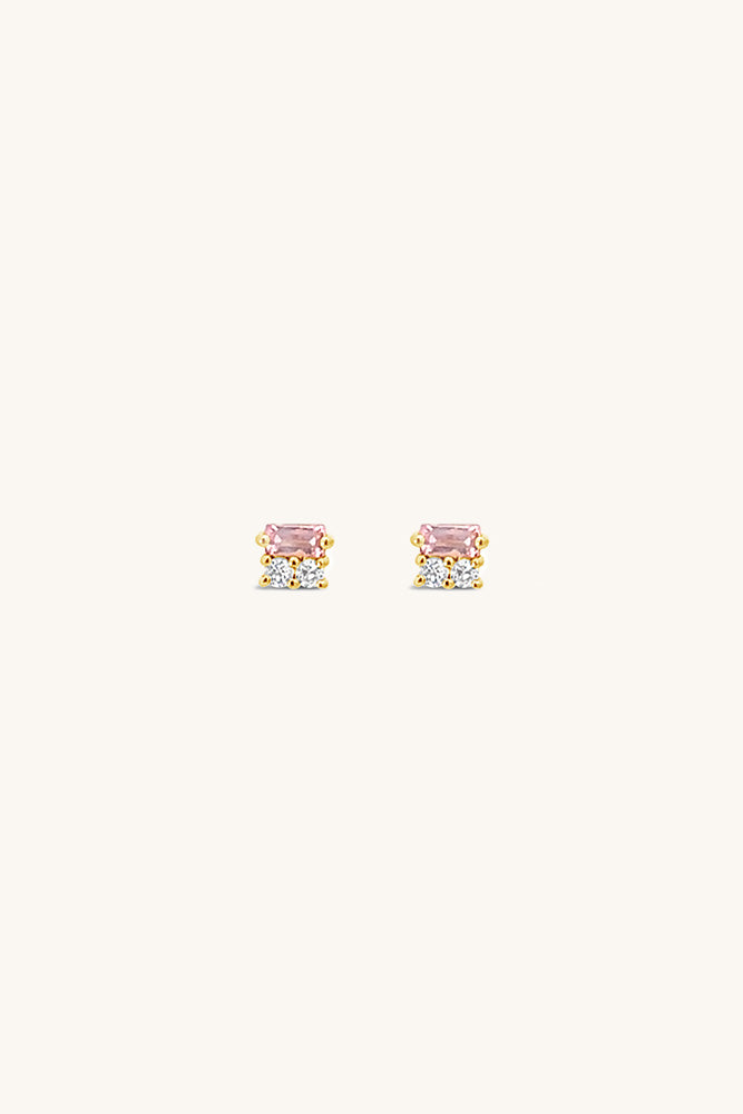 After Hours Earrings - Pink Sapphire