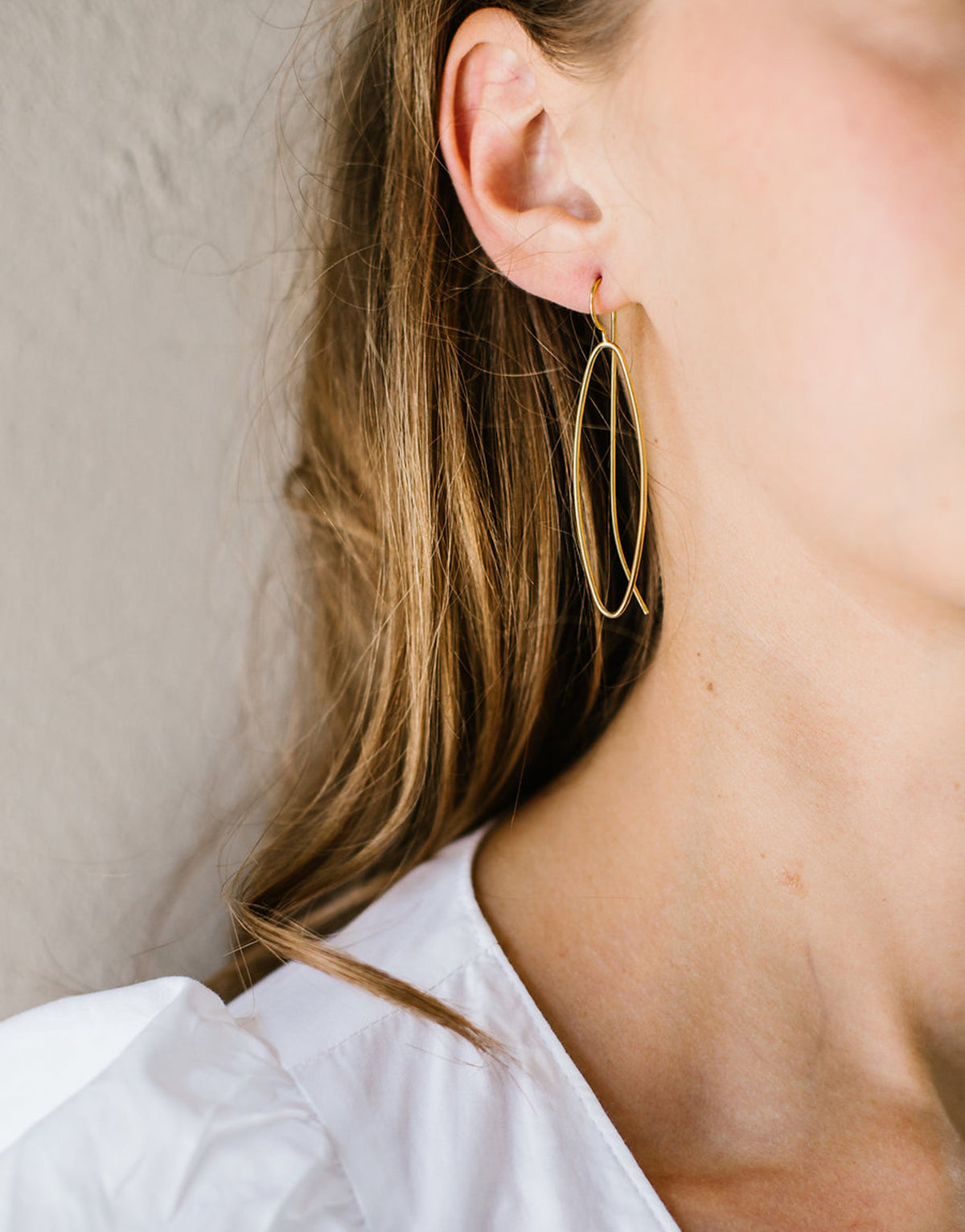 AMANDE EARRINGS GOLD-PLATED