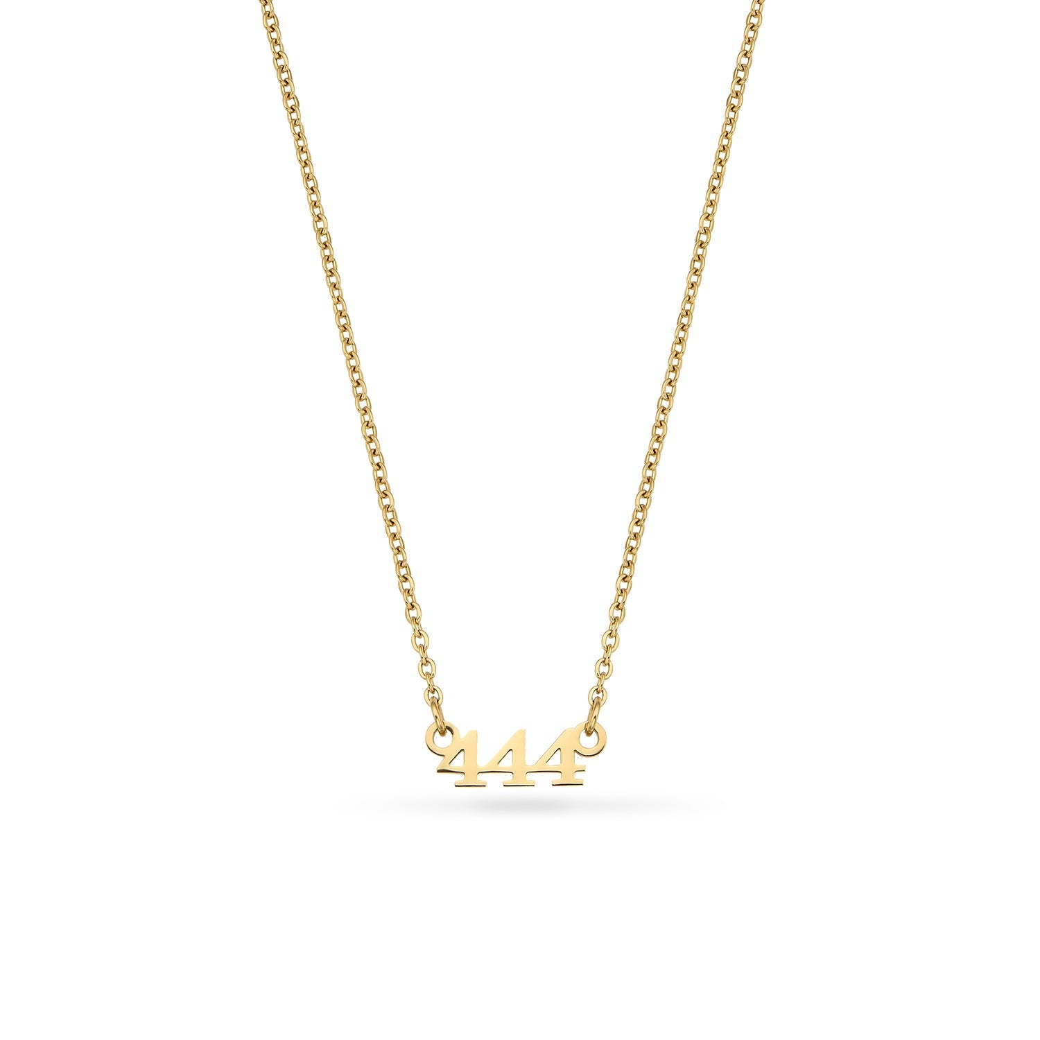 Angel Number Necklace (Gold)