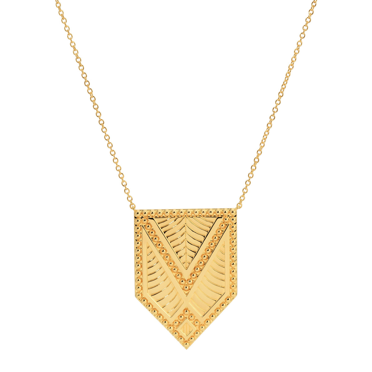 Art Deco Long Necklace
