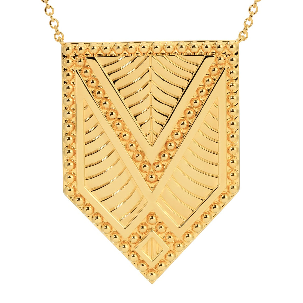 Art Deco Long Necklace