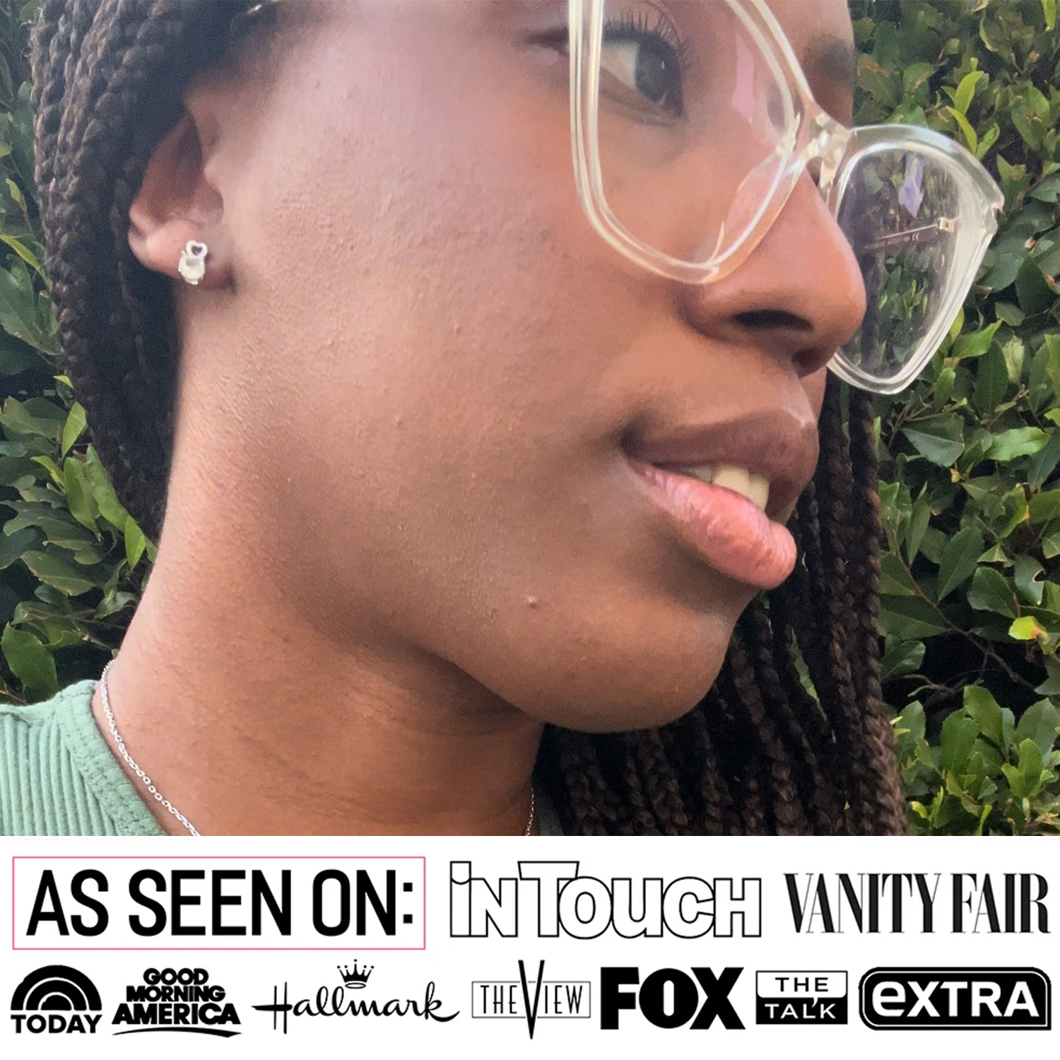 Marian 18k White Gold Heart Earrings with Round Cut Swarovski Crystal