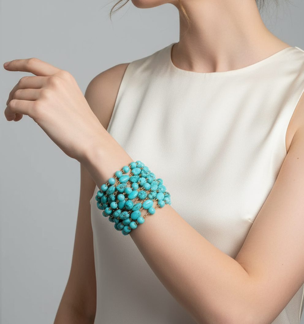 Turquoise Statement Bracelet