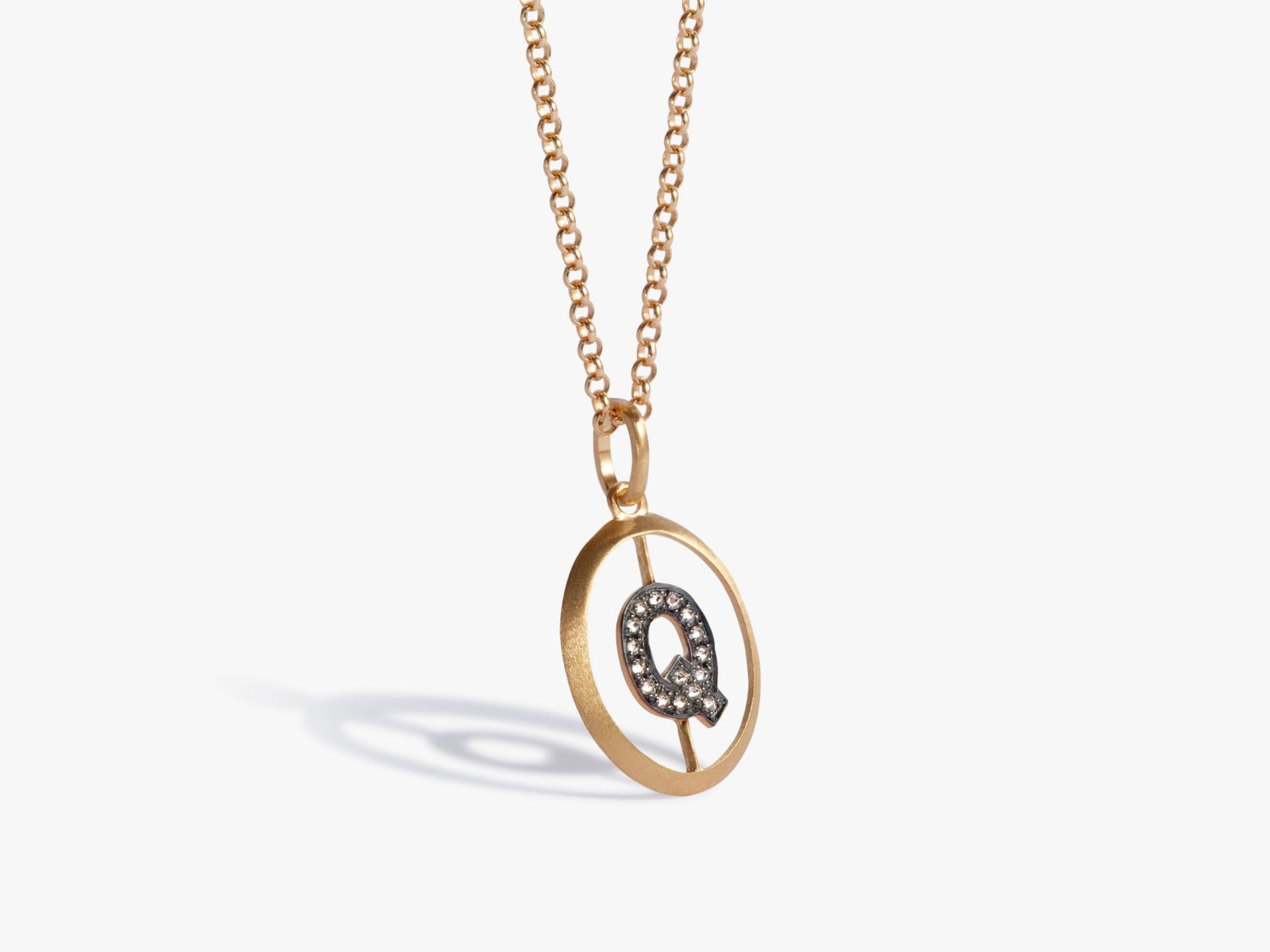 Initial Q Necklace