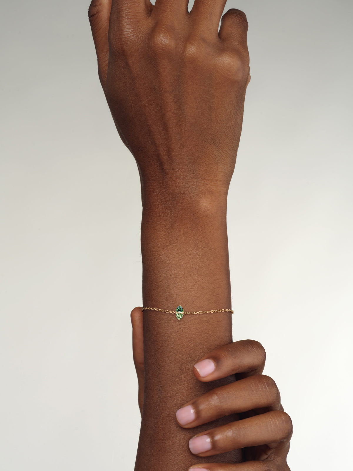 Tilly Bracelet - Green Sapphire