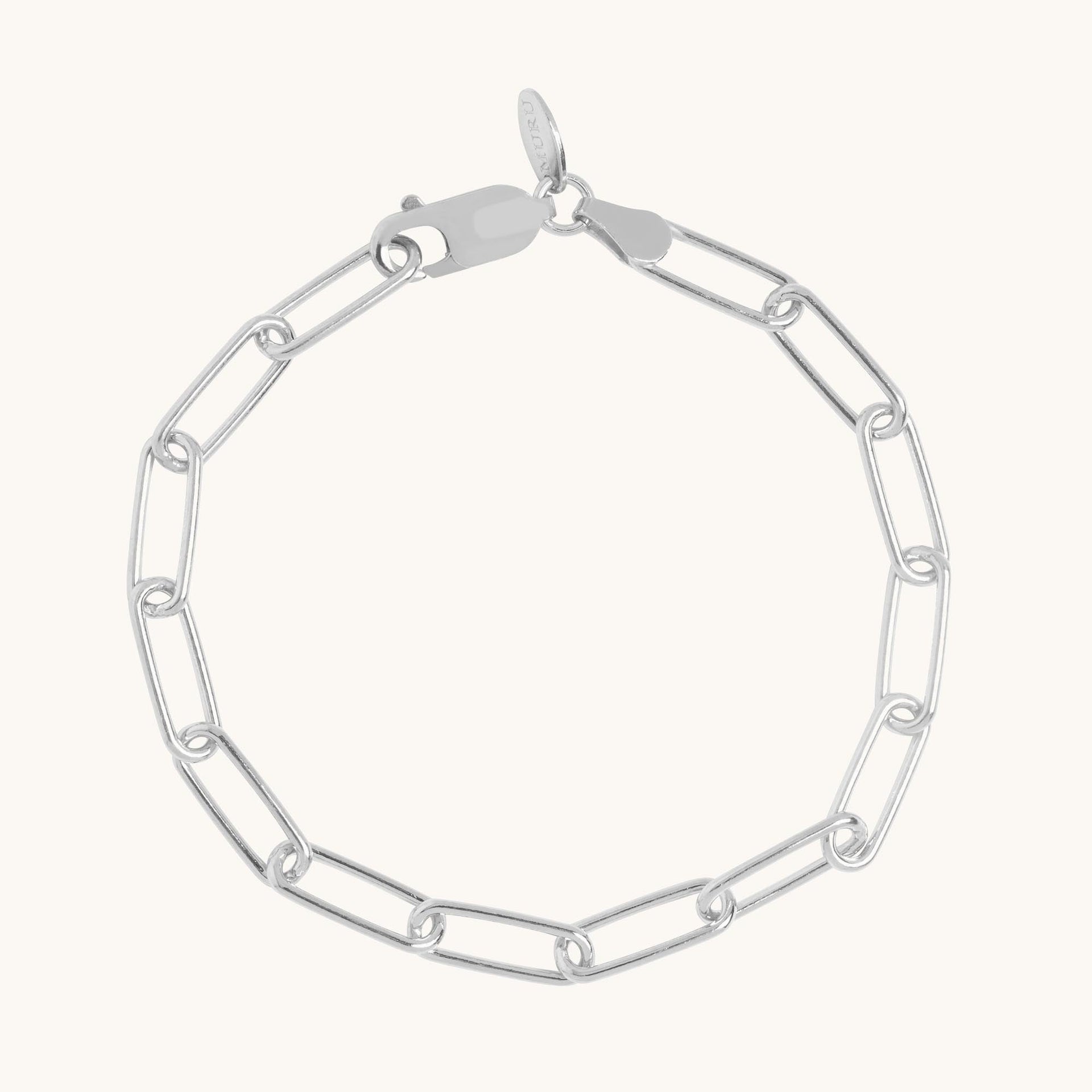 Paperclip Bracelet Silver
