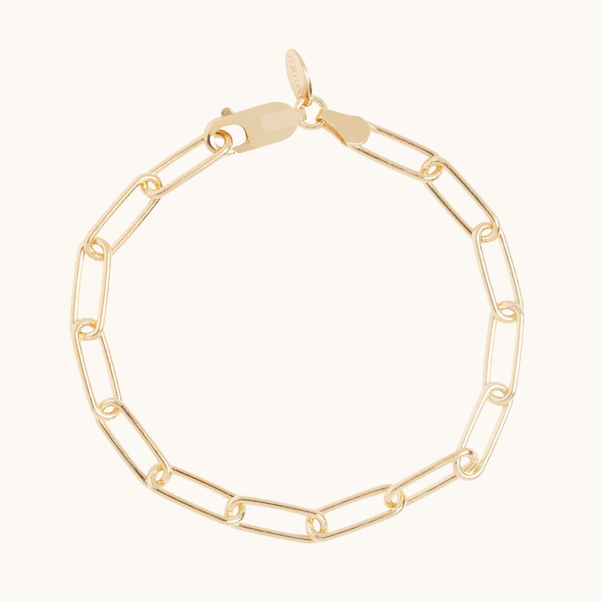 Paperclip Bracelet Gold