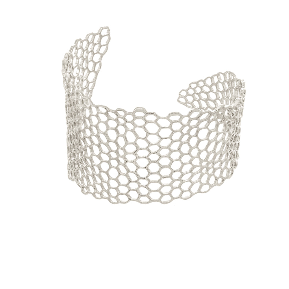 Honeycomb Cuff Bracelet