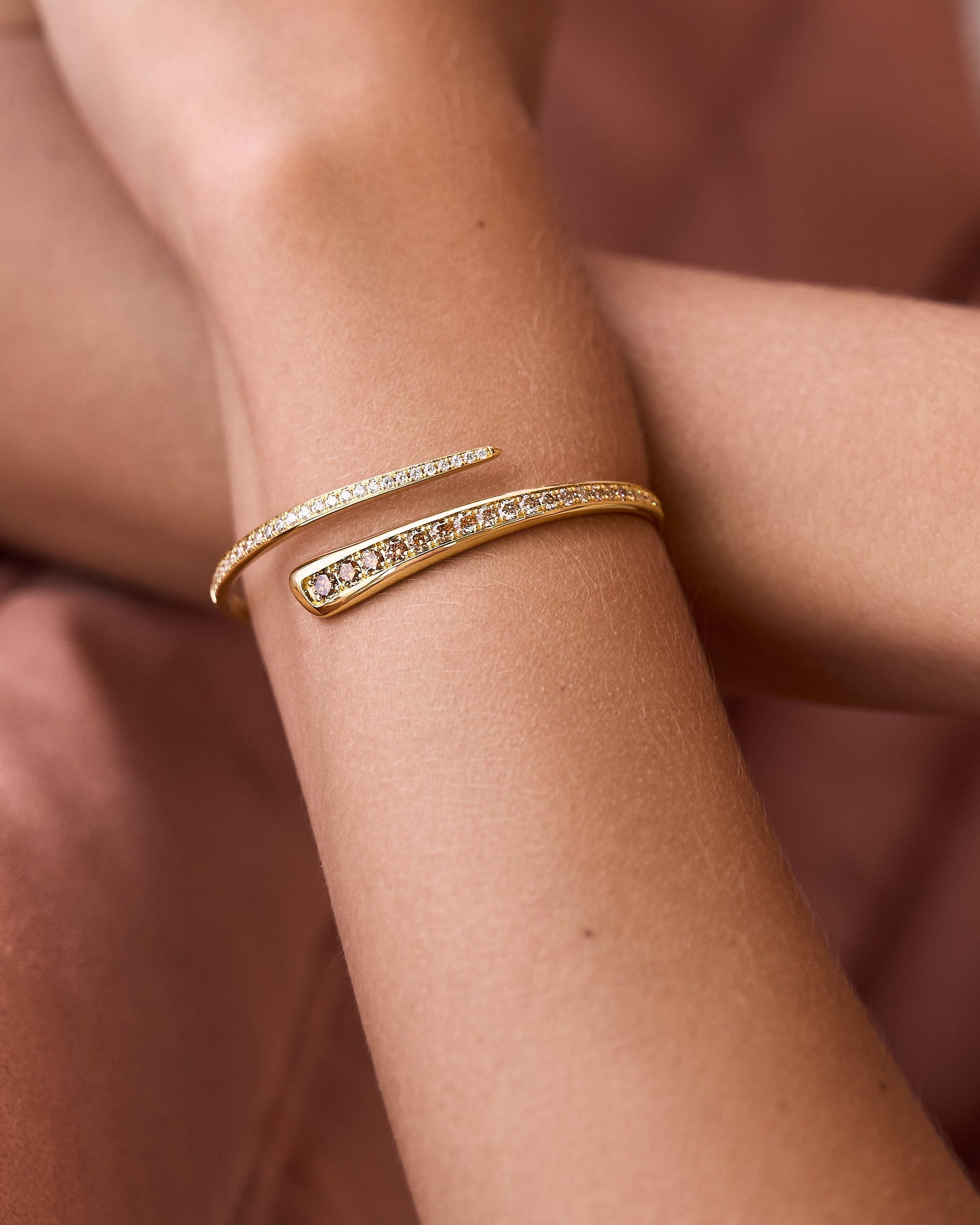 Wrap Bracelet - Ombre Diamond