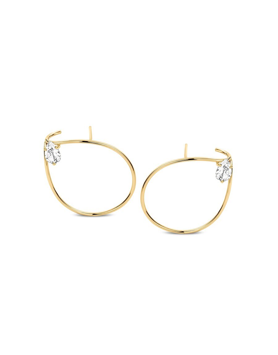 double-c-white-topaz-earrings