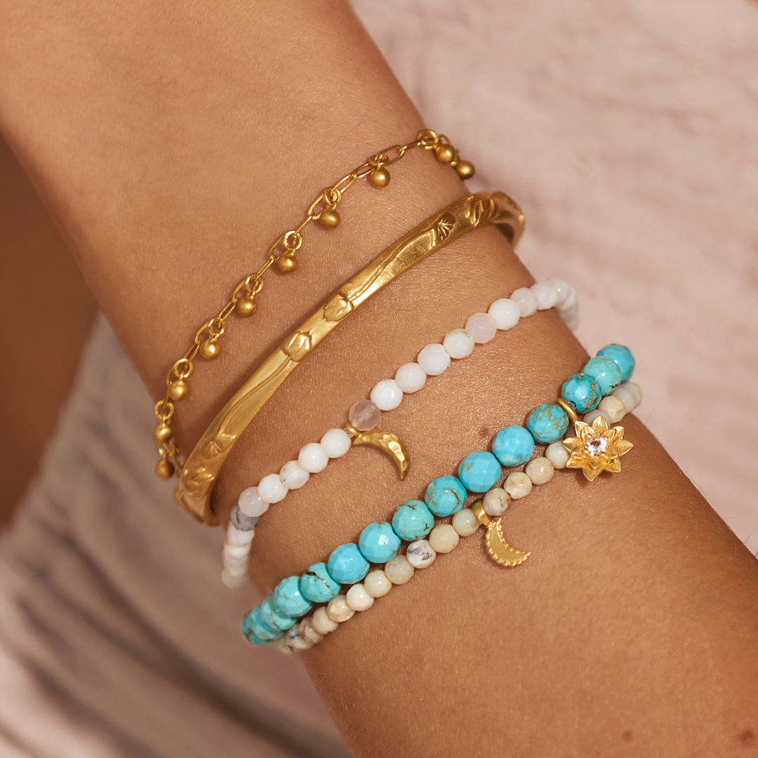 In Transformation Turquoise Gemstone Bracelet