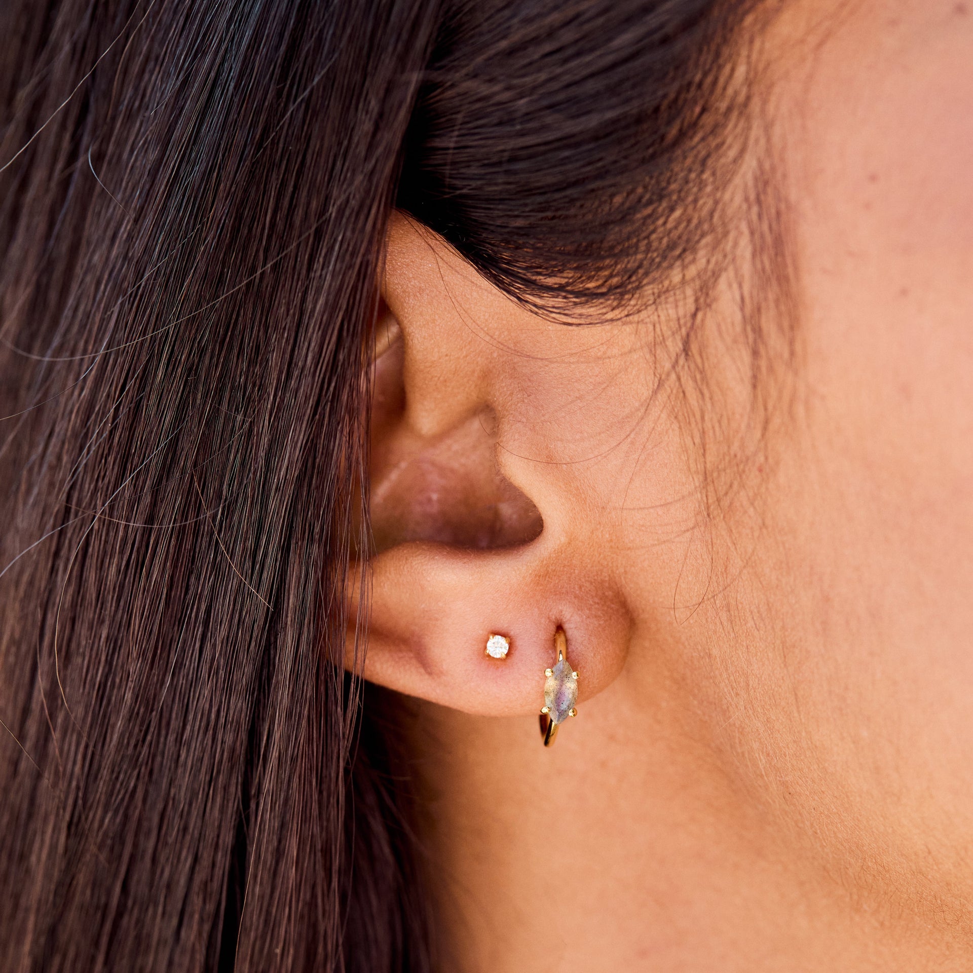 Diamond Stud Earrings