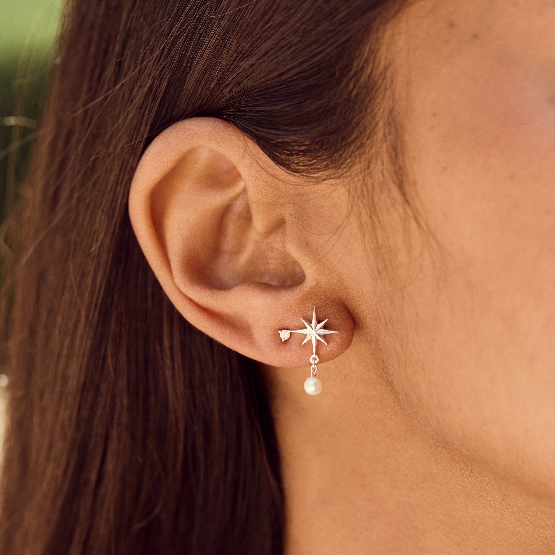 Diamond Stud Earrings