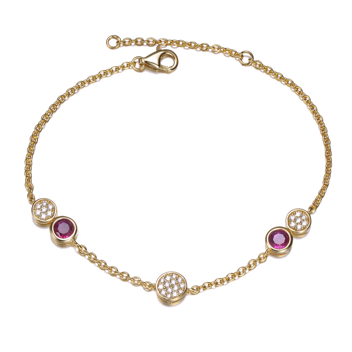 Dominique Cocktail Gem Bracelet