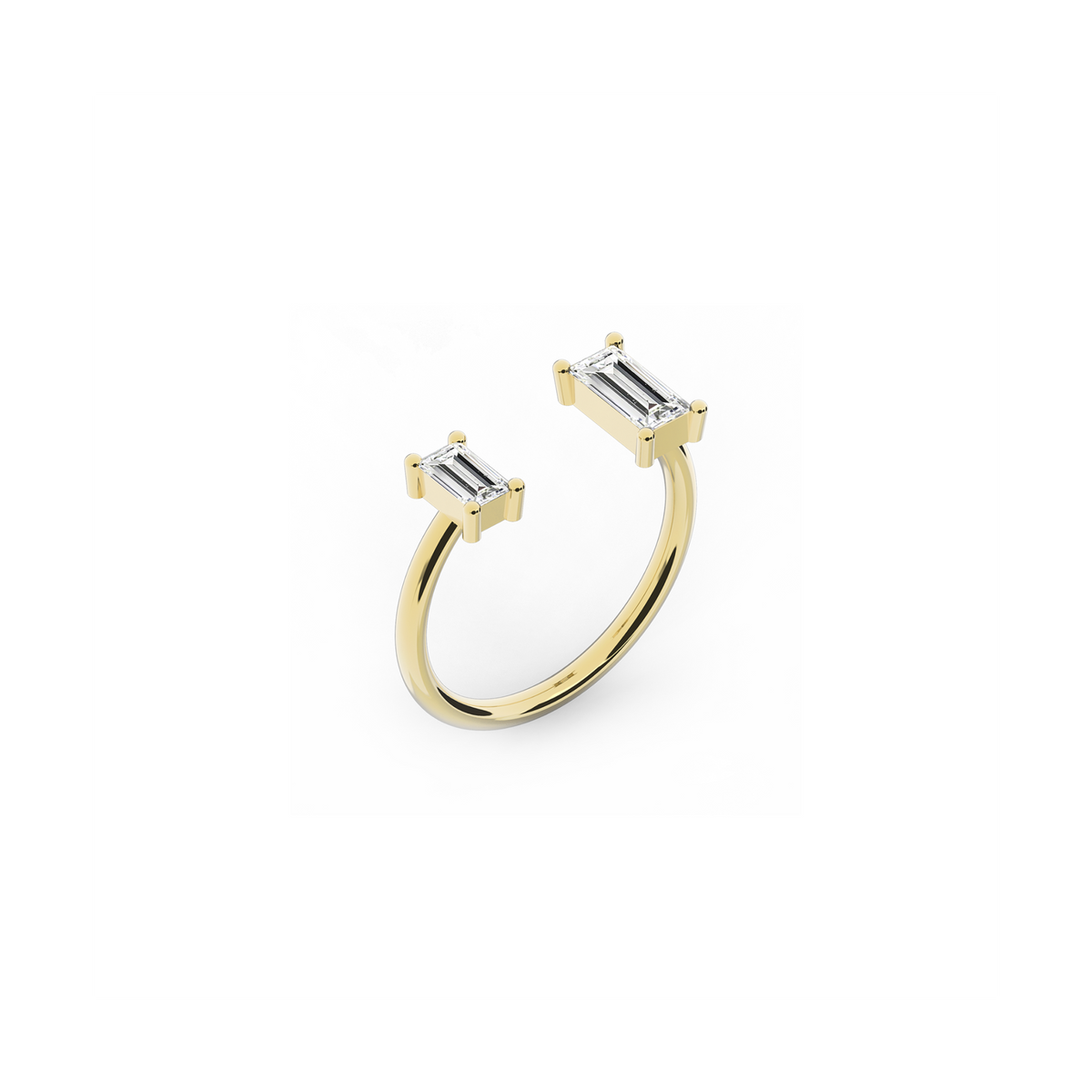 TOI & MOI BAGUETTE DIAMOND RING 0.89 Ct