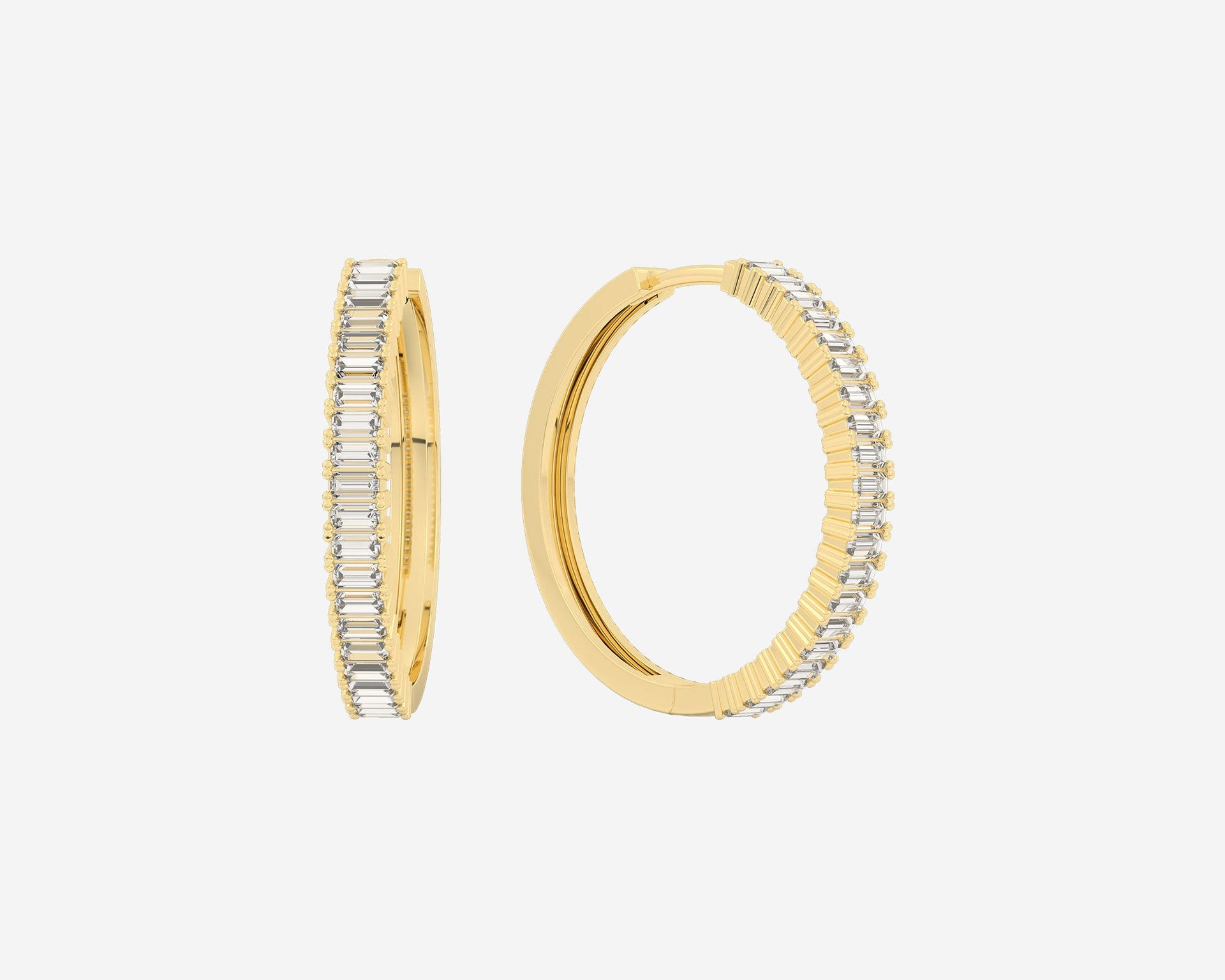 The Baguette Hoops