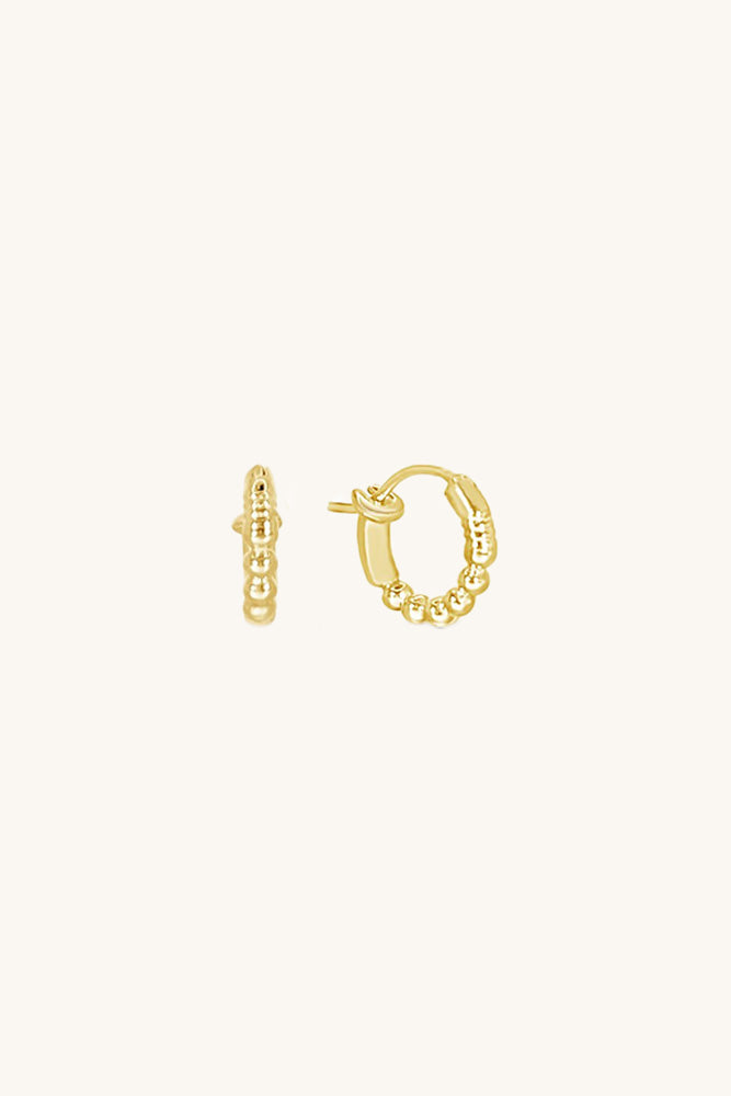 Bailey Hoop Earrings - Gold