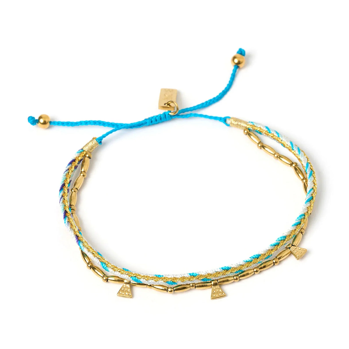 Bennie Gold Bracelet Sky