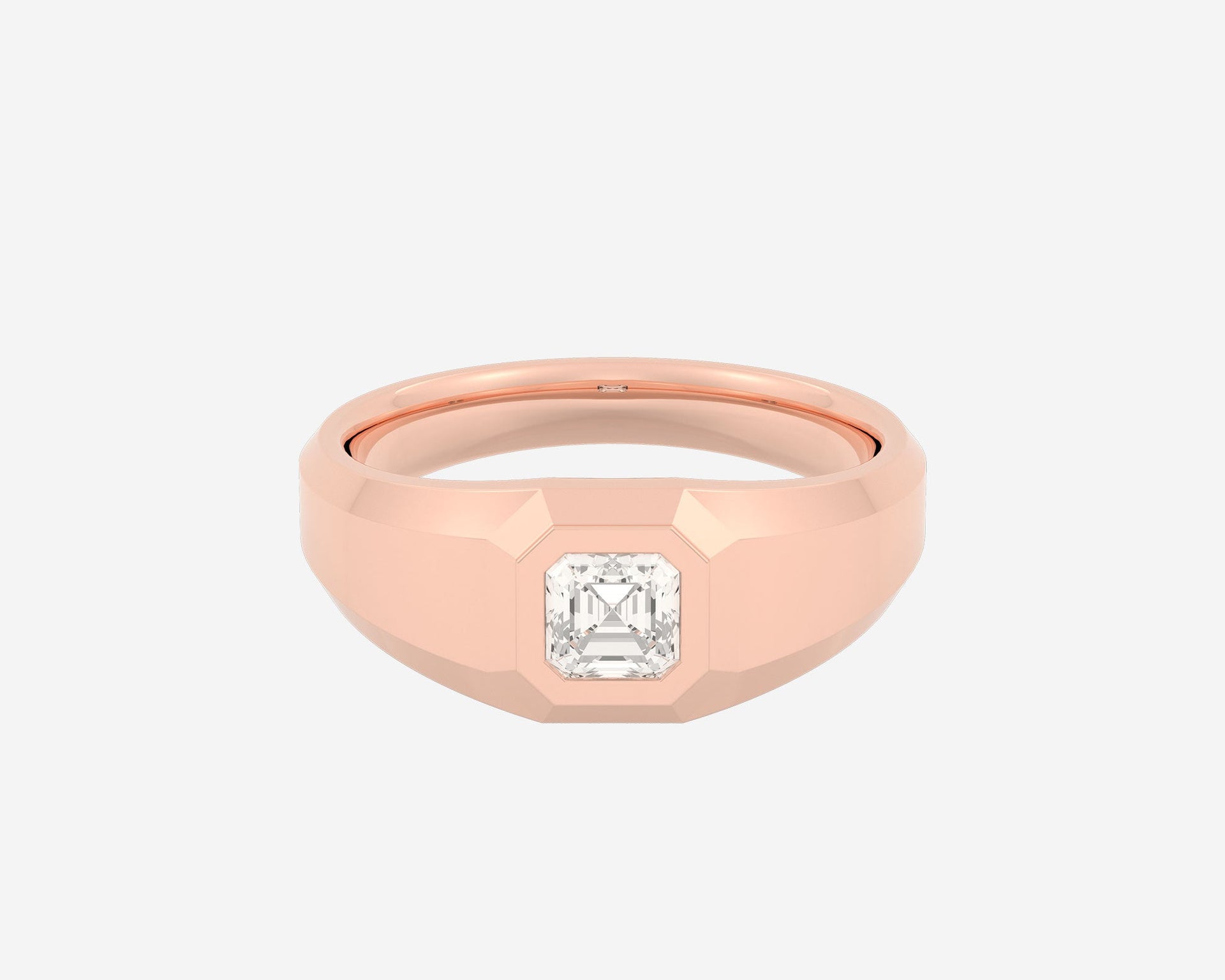 The Asscher Diamond Signet