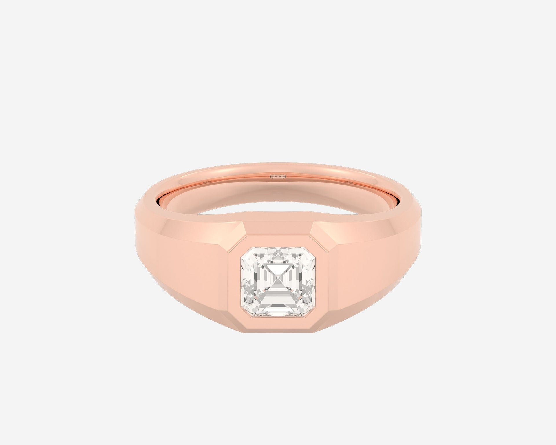 The Asscher Diamond Signet