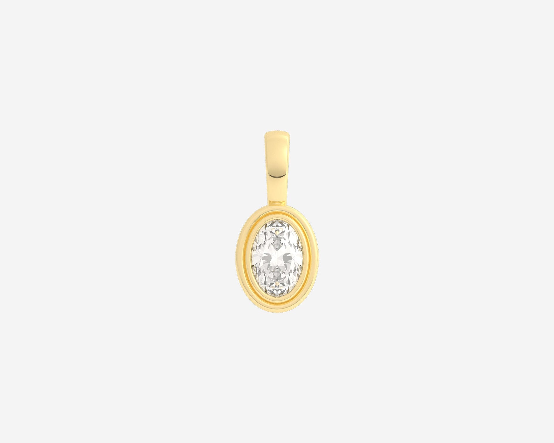 The Oval Bezel Pendant