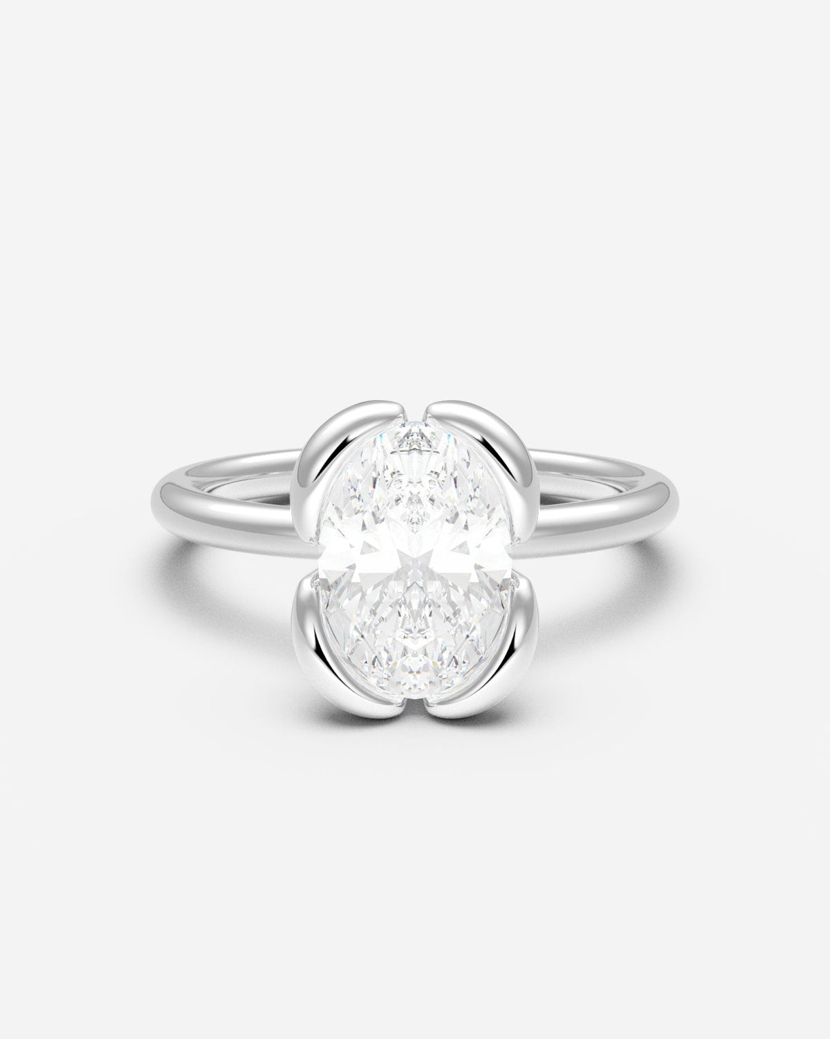 The Bloom Solitaire — Oval