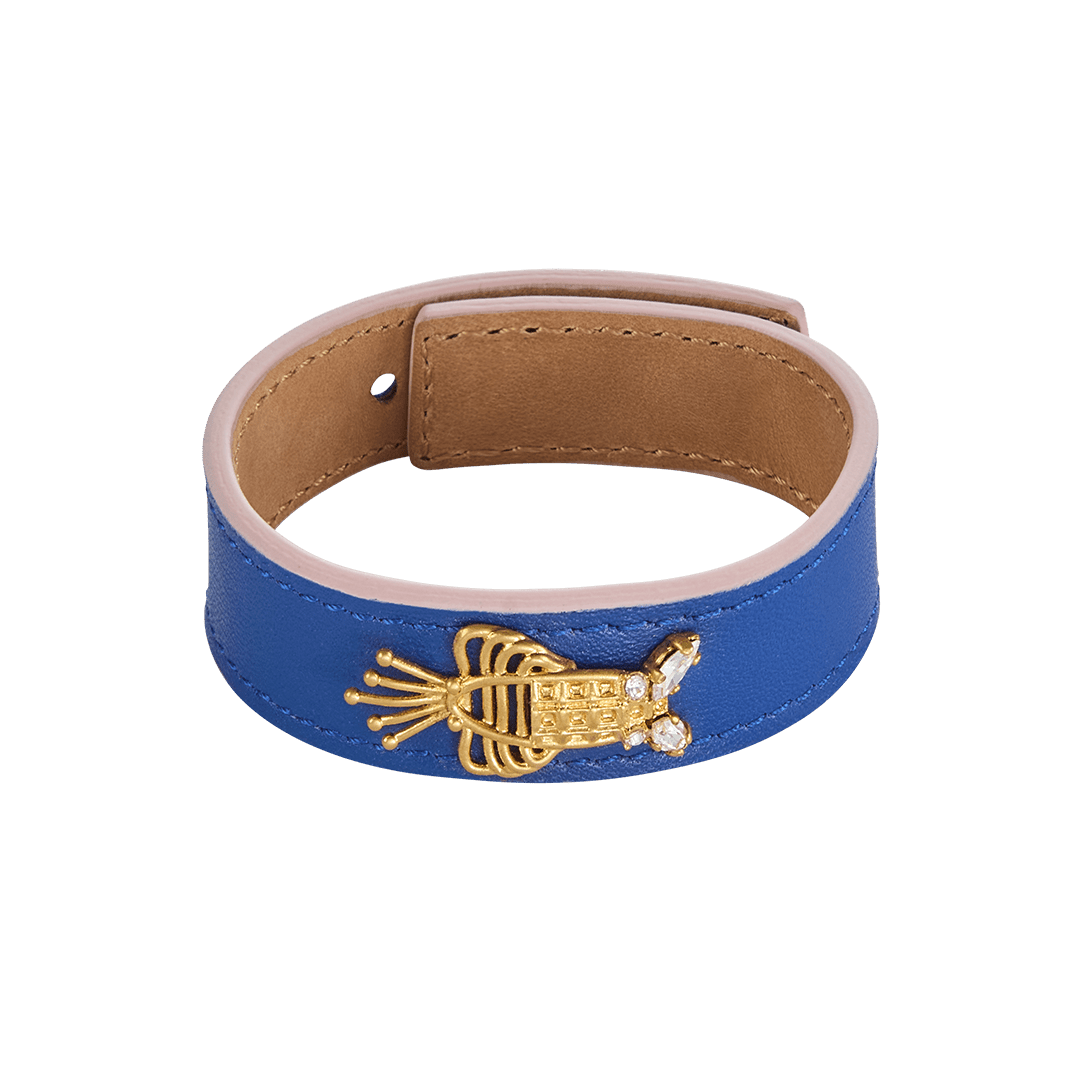 Lobster Leather Bracelet