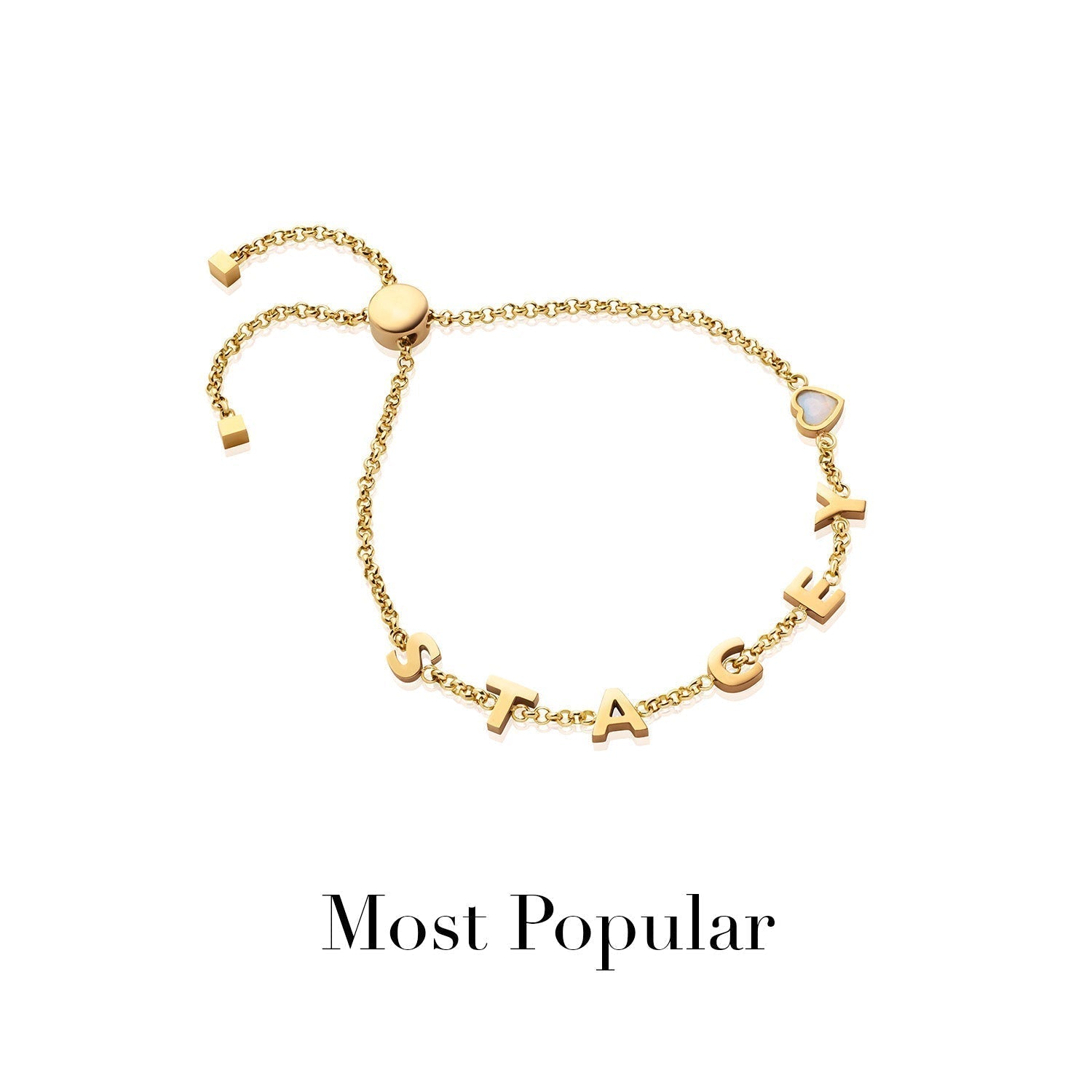 Made Mine Name Bracelet (Gold)