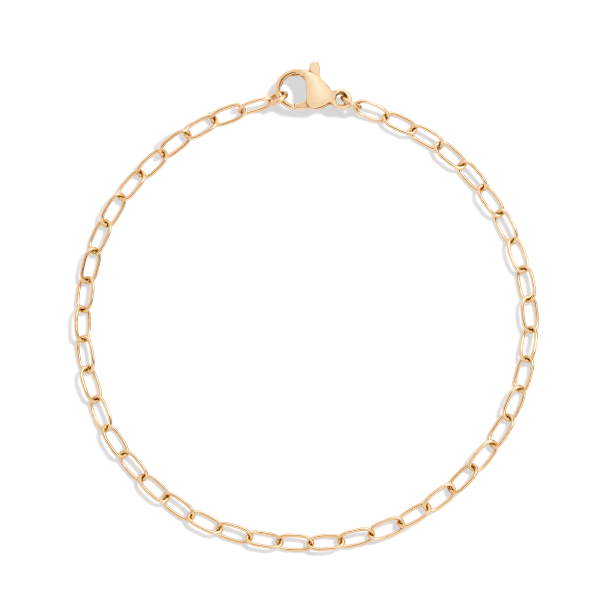 Unbreakable Mini Paperclip Chain Bracelet