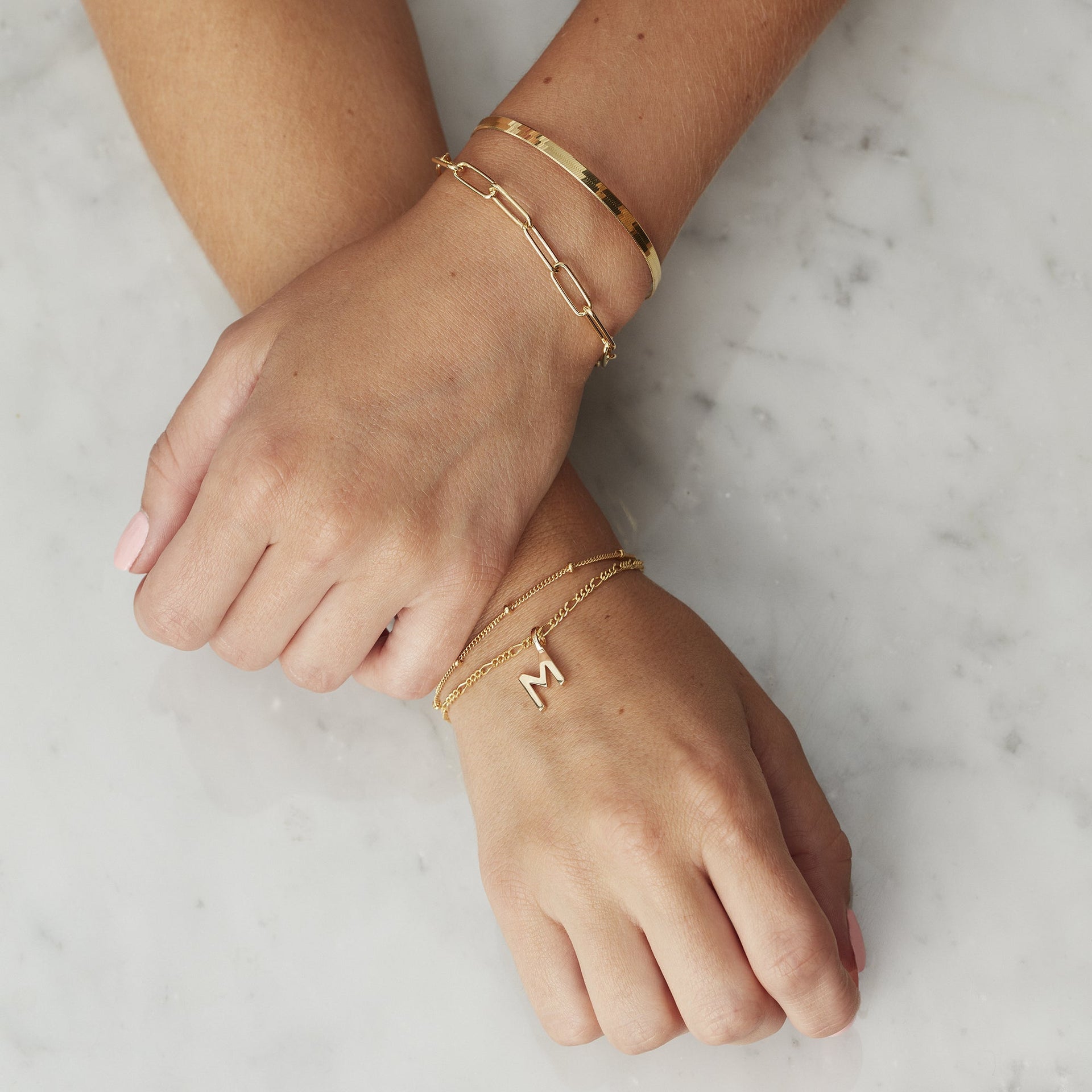 Bead Bracelet Gold