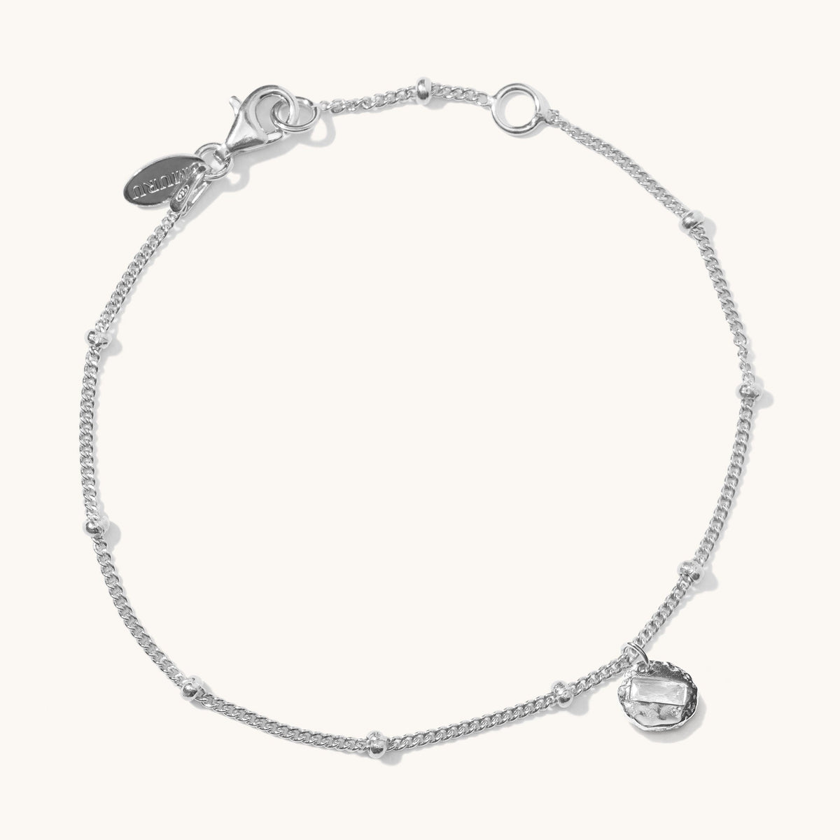 Birthstone Bracelet Silver
