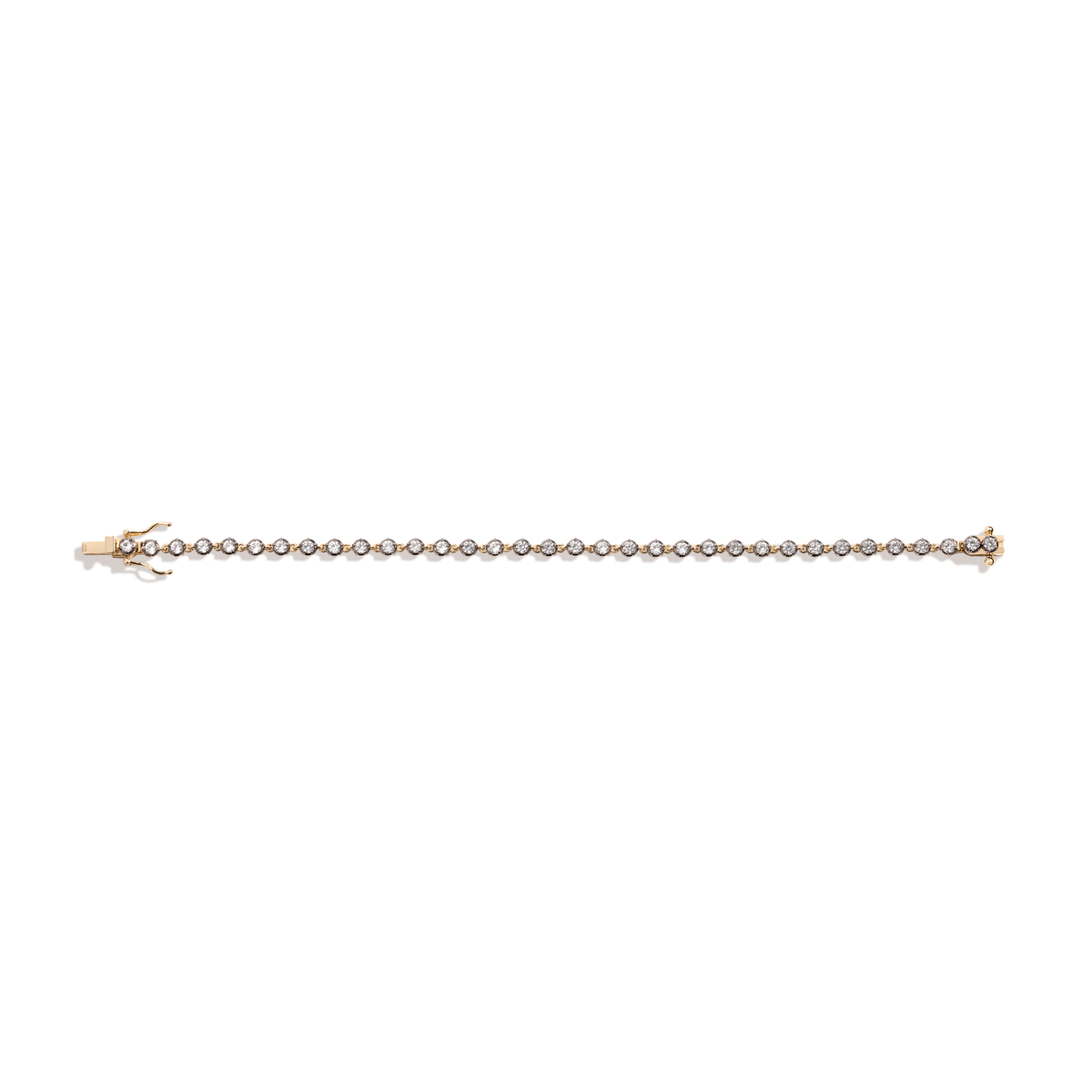 Black Rhodium Georgian Tennis Bracelet