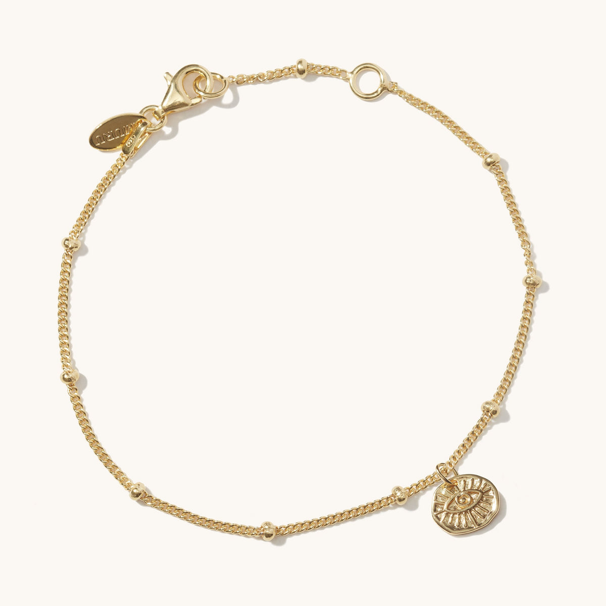 Evil Eye Bracelet Gold