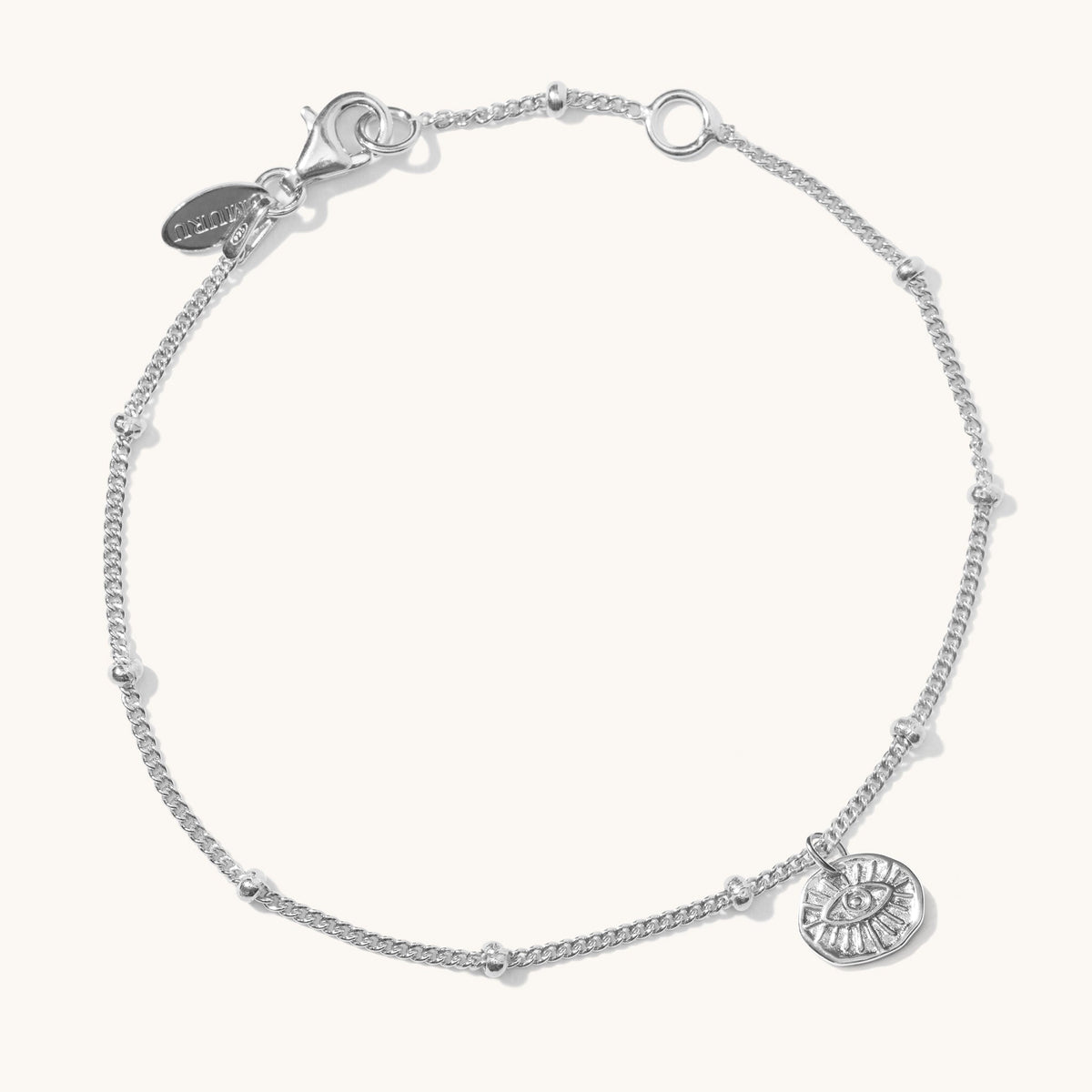 Evil Eye Bracelet Silver