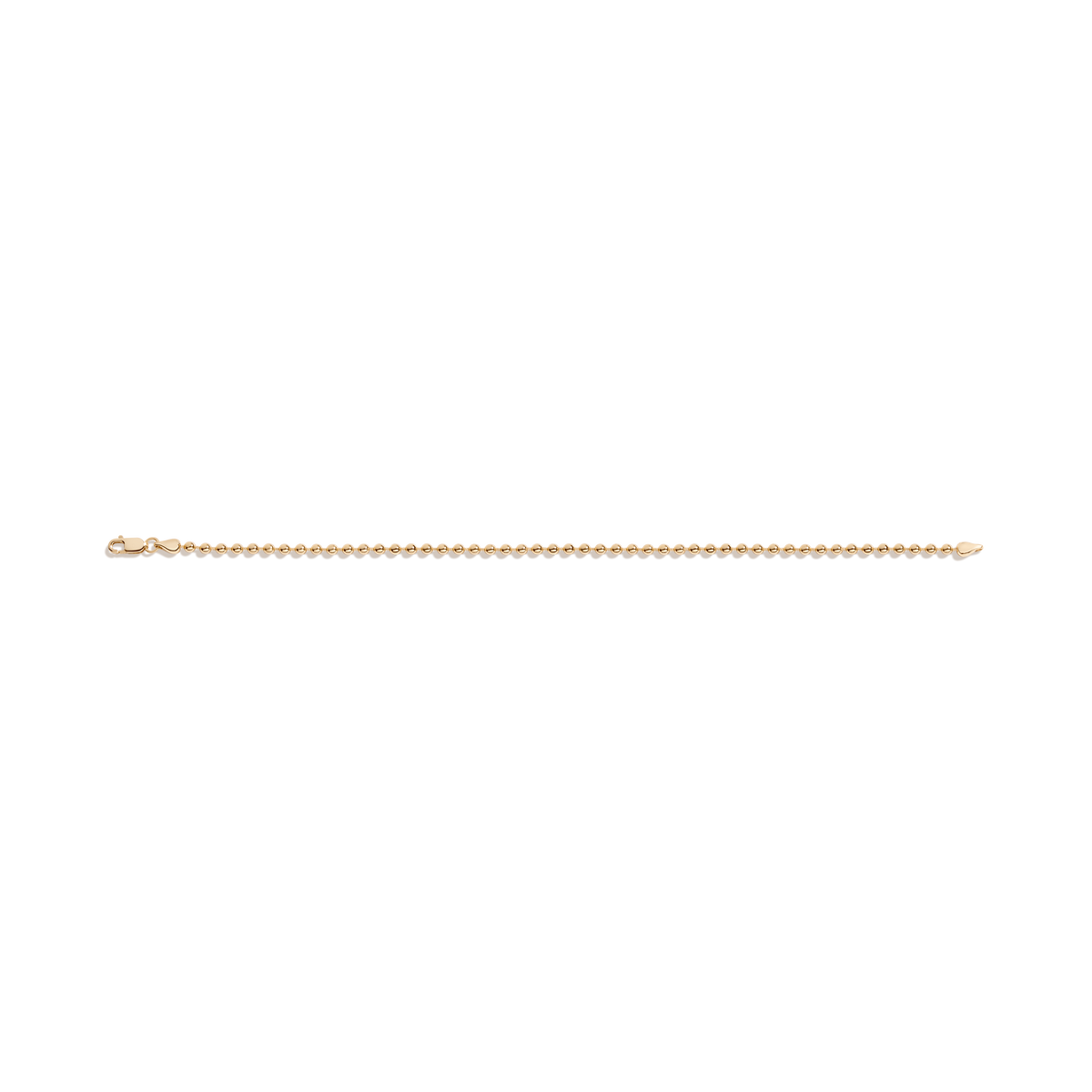 Gold Ball Chain Bracelet