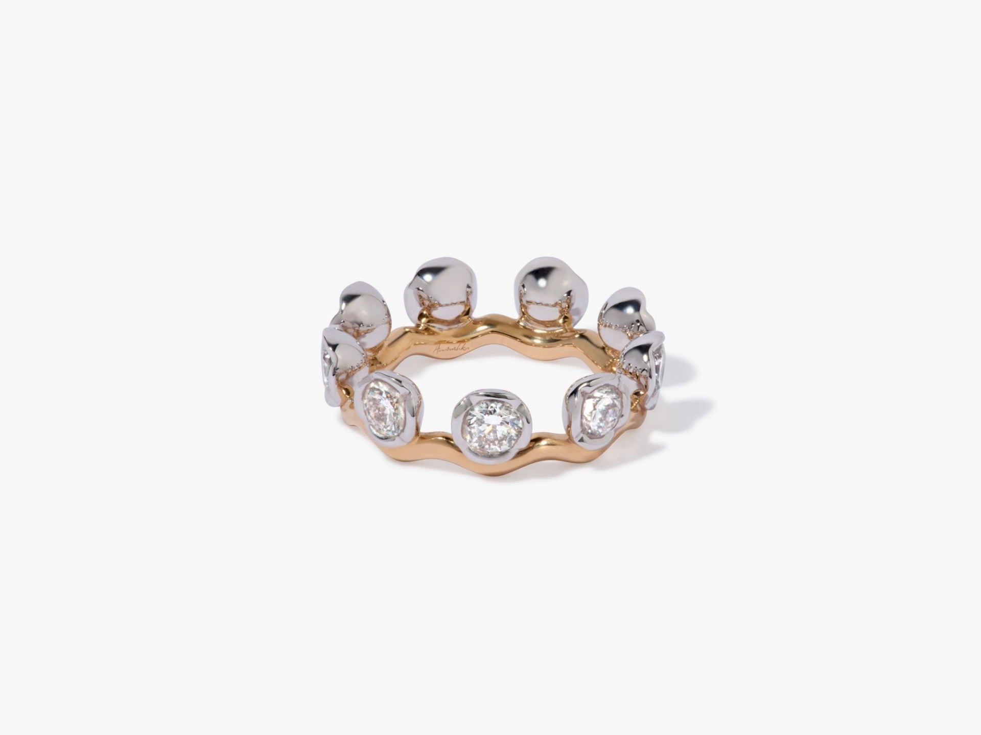 Whoopsie Daisy Bi-Colour Diamond Ring