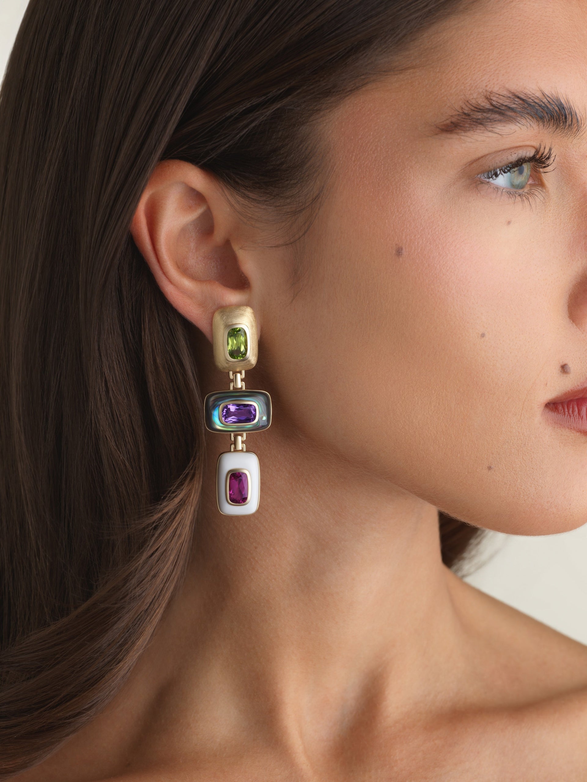 Patchwork Earring